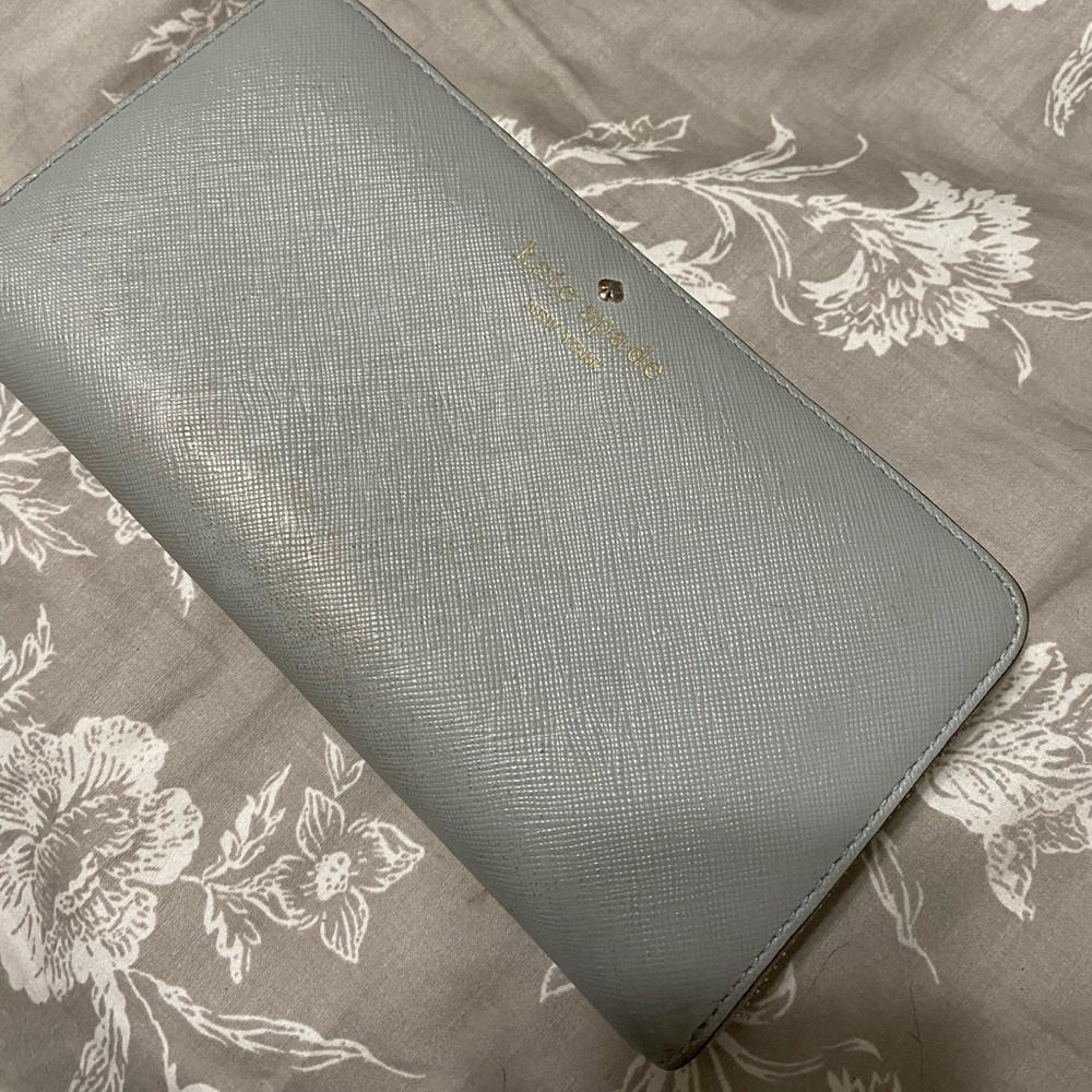Gray Kate Spade Wallet